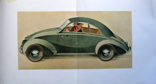 Adler 2,5 Liter Modelprogram 1939 Reuters-Motives Carbrochure (4301)